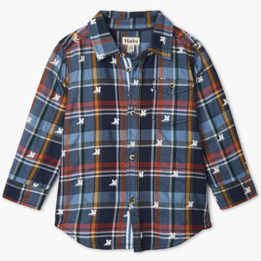Hatley dragon button down - Picture 5 of 5